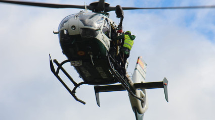 Nuevo helicóptero de la Guardia Civil en Asturias