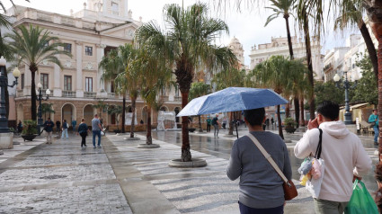 Fachada principal del Ayuntamiento de Cádiz