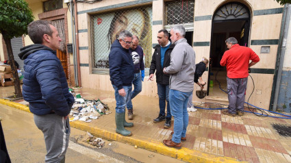 Visita del Presidente de la Diputación a Chauchina