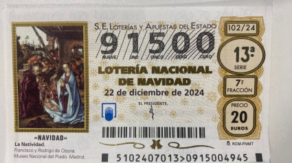 Décimo para el Sorteo de Navidad del 22 de diciembre de 2024