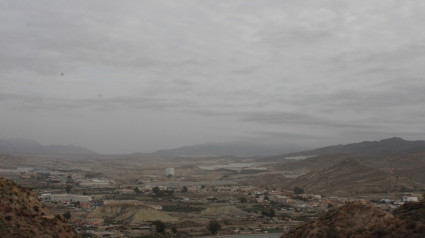 Panorámica de la ciudad durante el nuevo episodio de polución por partículas PM10