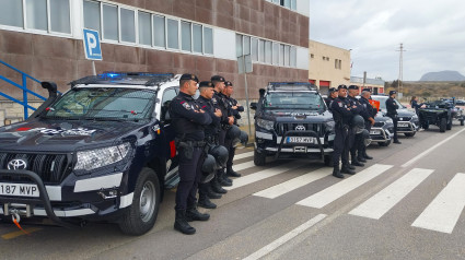 Nuevos vehículos de la Policía Local de Cartagena