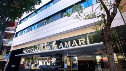 Façana de l'hotel Vilamarí de Barcelona