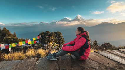 María Machado y Dani Errántez explican su experiencia en Nepal