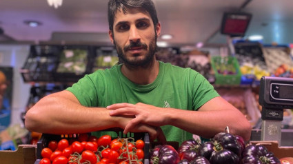 David Betés, propietario de 'Frutas a tu gusto'.