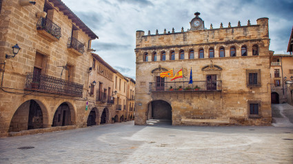 Imagen del ayuntamiento de La Fresneda.