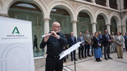 Acto de la Junta en Granada con motivo del 25N