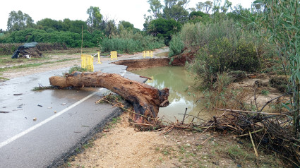 Daños en Alcalà de Xivert por las lluvias