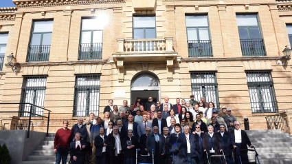 Casa Cuna acoge el emotivo encuentro entre las Hijas de la Caridad y los residentes del orfanato de Diputación