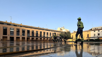 Aspecto actual de la plaza de Catarroja.