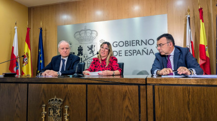 Eduardo Arasti, Eugenia Gómez de Diego, y Miguel Ángel Gálvez