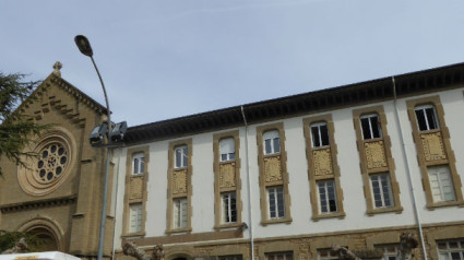 Una amenaza de bomba en el instituto de Sangüesa obliga a desalojar las aulas