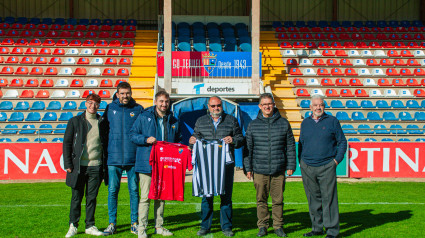 El CD Teruel y la Fundación Albinegra de la Comunidad Valenciana unen lazos en talento joven