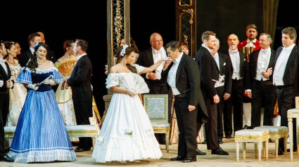 Escena de La Traviata