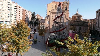 Este año, un árbol de Navidad se ubicará en la Plaza de Santo Domingo