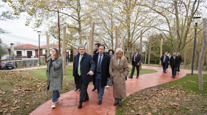 Juan Mari Aburto presenta el Parque del Encuentro de Artxanda, Bilbao