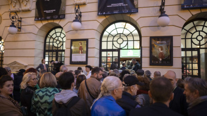 (Foto de ARCHIVO)Entrada para la proyección de una película del festiva en el Gran Teatro de Huelva.REMITIDA / HANDOUT por FESTIVAL DE CINE IBEROAMERICANO DE HUELVAFotografía remitida a medios de comunicación exclusivamente para ilustrar la noticia a la que hace referencia la imagen, y citando la procedencia de la imagen en la firma11/11/2023