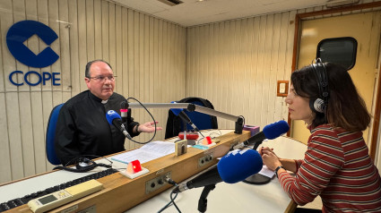 Juan Carlos Elizalde, en un momento de la entrevista