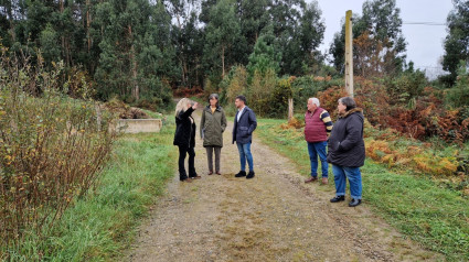 Visita institucional a los terrenos donde se ubicará la nueva estación ITV