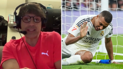 Fernando Morientes y Kylian Mbappé