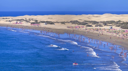 Panorámica de Playa del Inglés