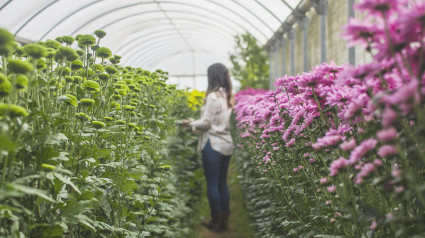 Verónica es el rostro tras la firma "Floradeira"