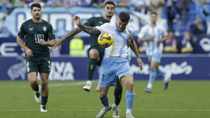 Dioni marcó el gol del Málaga