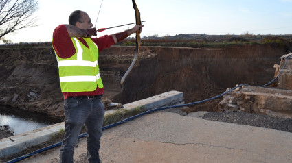 Luis Ignacio Soriano, el arquero que devolvió el agua a los vecinos de Requena tras la DANA