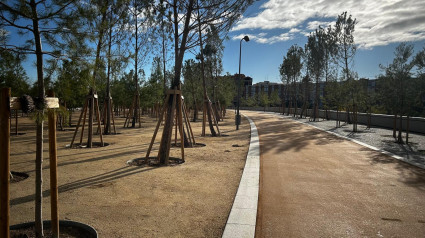 Inaugurado el Parque Atlético de Madrid en Madrid Río