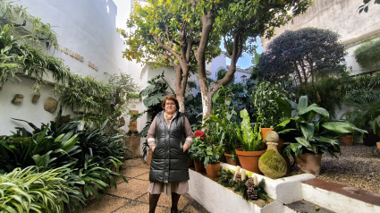 Purificación Díaz nos enseña el Patio de la Iglesia del Juramento