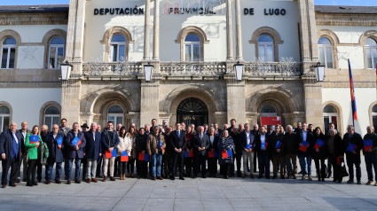 Alcaldes de toda la provincia firmaron el convenio para modernizar el padrón