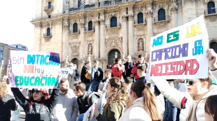 Protesta en Jaén