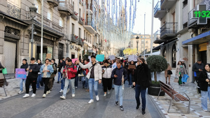 Protesta en Jaén