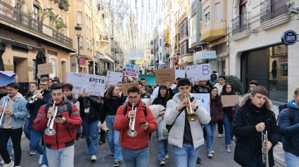 Protesta en Jaén