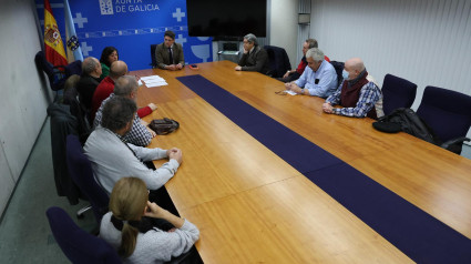 Javier Arias se reunió con la plataforma que promueve el Museo da Romanización en San Fernando