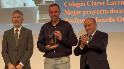 Un colegio de Pamplona gana el "Premio al mejor proyecto docente. Fundación Víctimas del terrorismo"