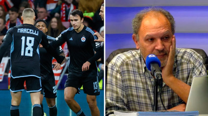 Pedro Martín analizó en Tiempo de Juego el penalti que le pitaron al Slovan de Bratislava en el Estadio Metropolitano frente al Atlético de Madrid