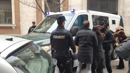 Familiares de Paloma e India, a la salida del juzgado de Valladolid a su presunto asesino: "No te vas a librar"