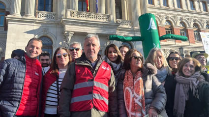 Representantes de UAGN en Madrid.