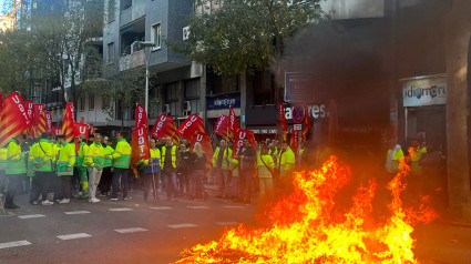 Vaga de recollida de residus a Nadal