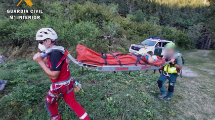 Rescate en montaña