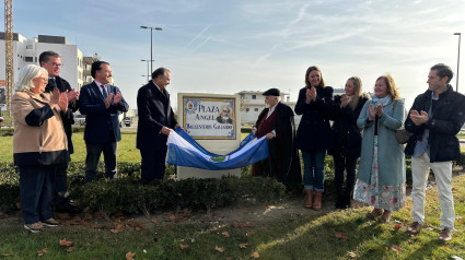 Inaugurada la Plaza a Ángel Ballesteros