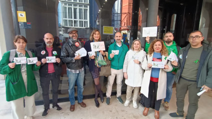 La Junta de Personal Docente, a las puertas de la consejería de educación