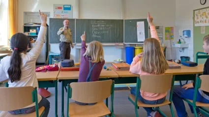 Niños en el colegio