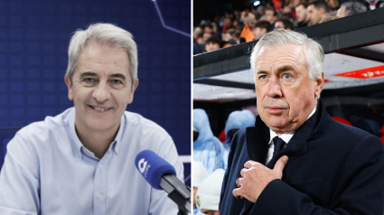 Manolo Lama y Carlo Ancelotti