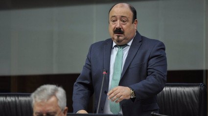 19/12/2024 El diputado de Vox en la Asamblea de Extremadura Juan José García García en el pleno de la Cámara regionalPOLITICA EXTREMADURA ESPAÑA EUROPA BADAJOZASAMBLEA DE EXTREMADURA