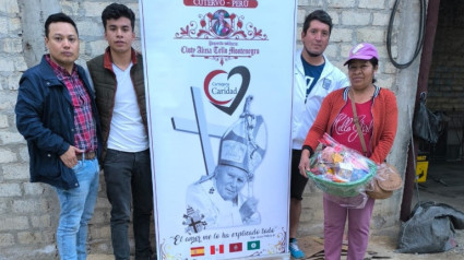 Cartagena por la Caridad lleva comida navideña a diversos países