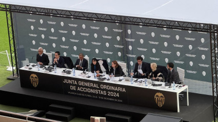 Polémica Junta de accionistas del Valencia CF