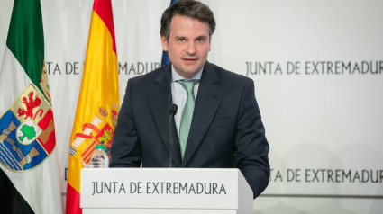 19/12/2024 El consejero de Presidencia, Interior y Diálogo Social de la Junta de Extremadura, Abel Bautista, en rueda de prensaPOLITICA EXTREMADURA ESPAÑA EUROPA BADAJOZJUNTA DE EXTREMADURA