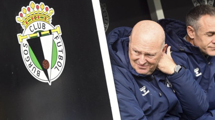 Pepe Mel, en el banquillo ante el Burgos